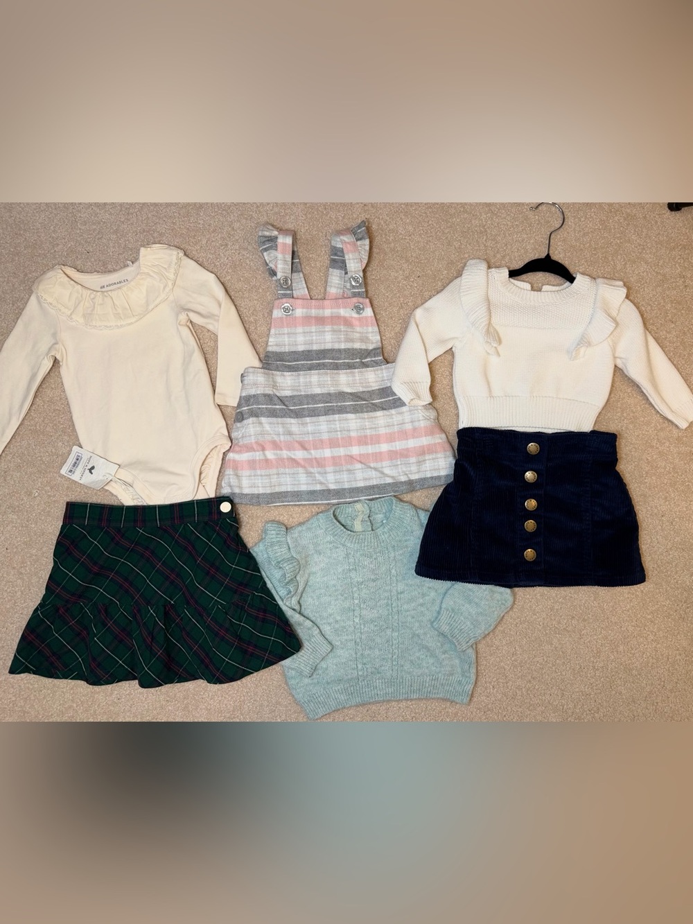 Baby Girl Fall Capsule Wardrobe Bundle/Lot, Size 3-6M